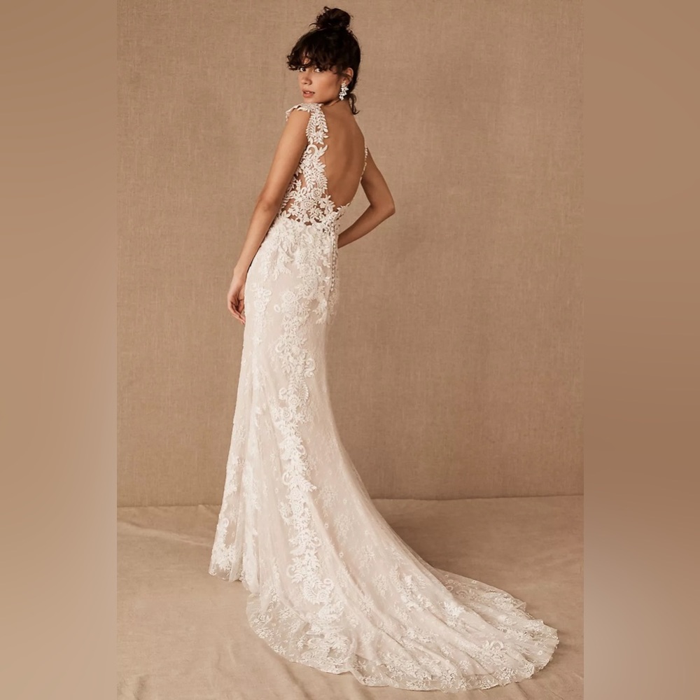 NWOT BHLDN WHISPERS AND ECHOES BRIDAL GOWN